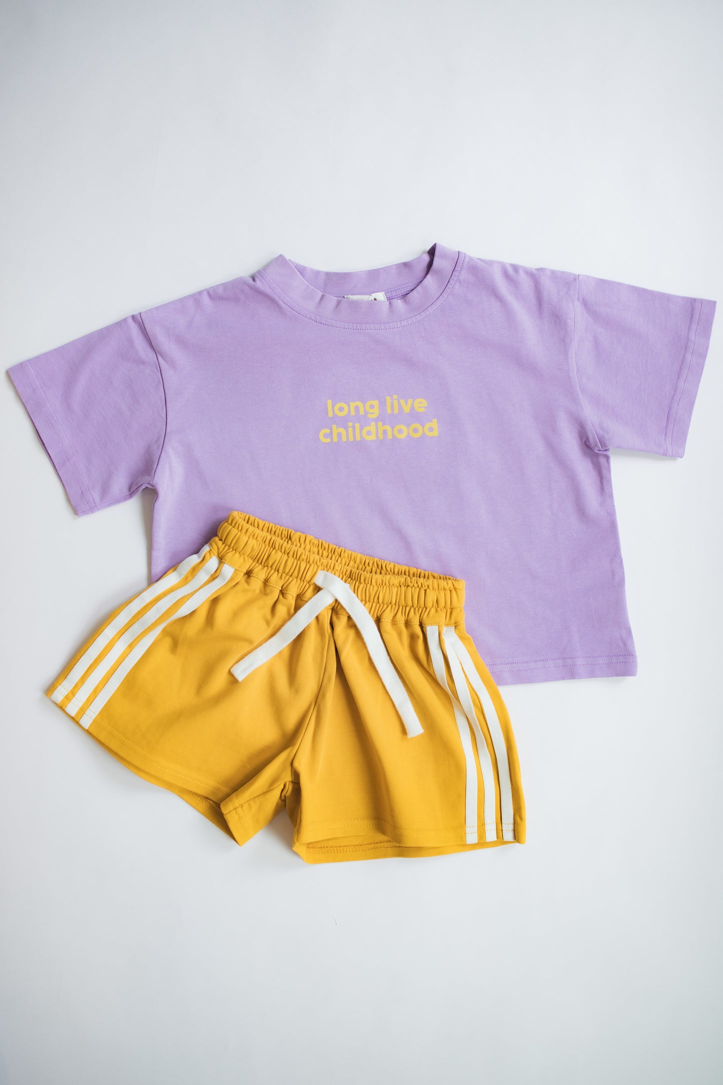 RACER SHORTS MUSTARD