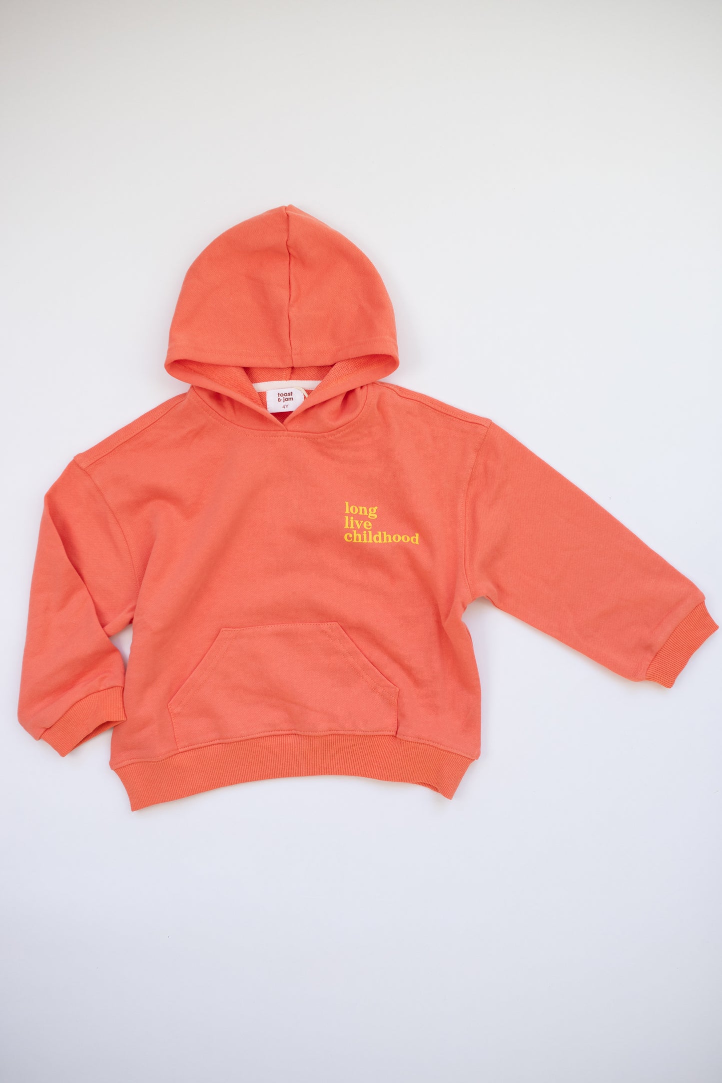 GOOD OLD DAYS HOODIE — PAPAYA